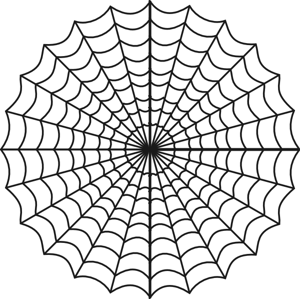 Spider web clip art. Spiderweb clipart vector