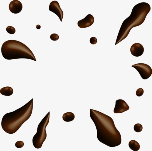 splash clipart chocolate