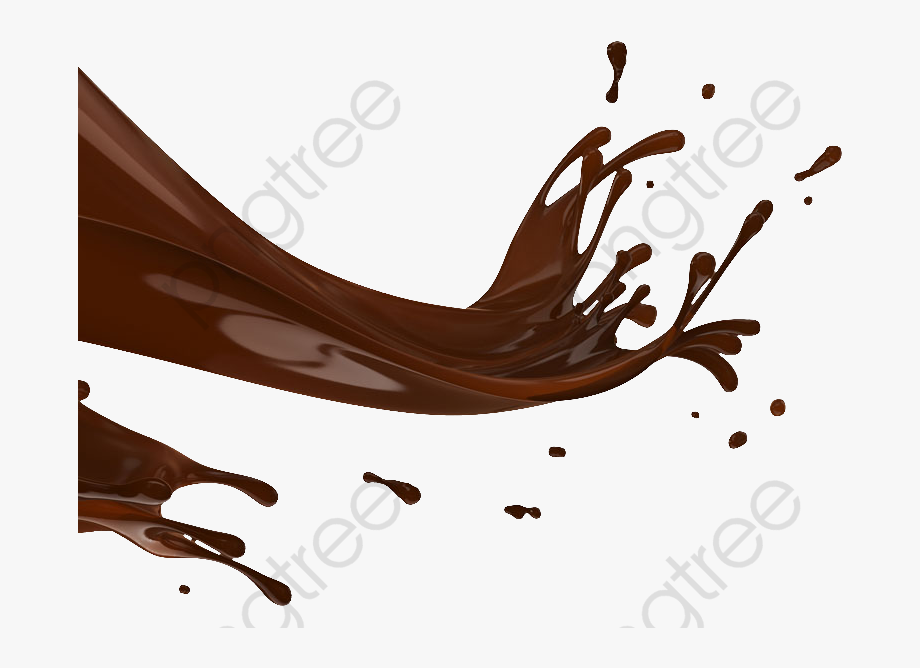splash clipart chocolate