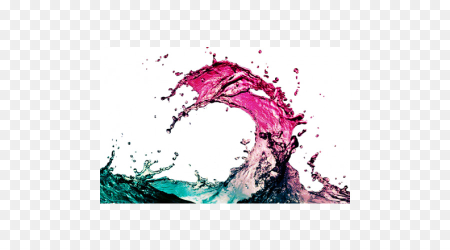 splash clipart colourful water