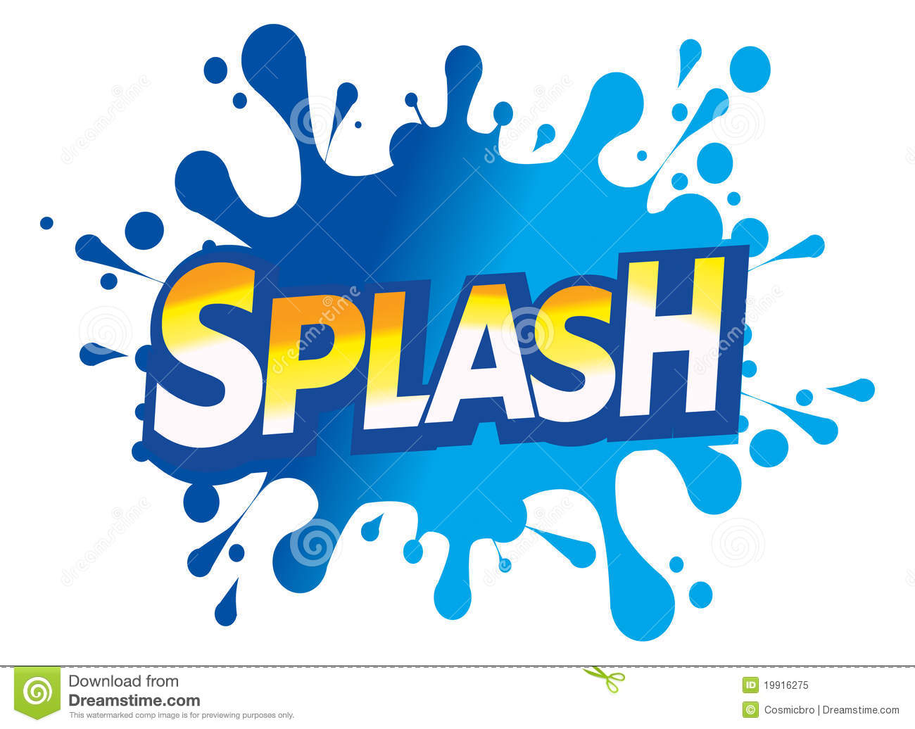 splash clipart fun