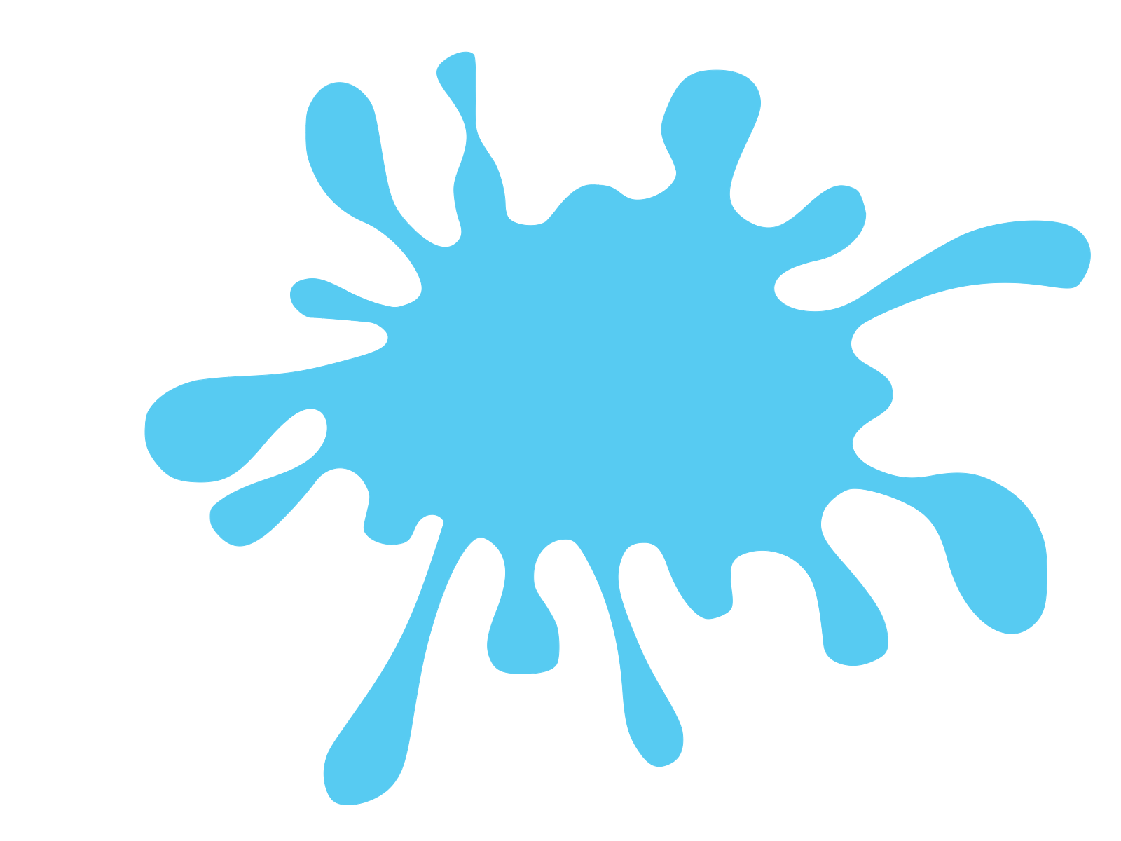  collection of water. Splash clipart glow