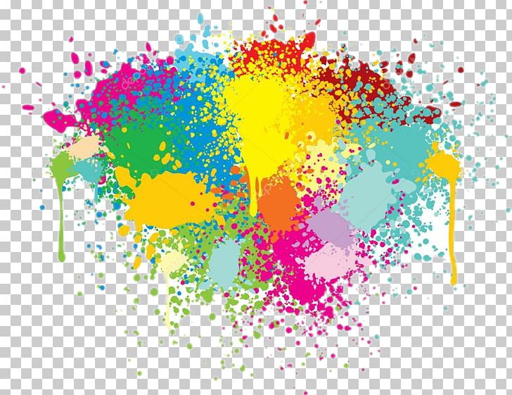 Watercolor painting png art. Splash clipart graffiti