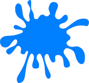 Blue png clip art. Splash clipart svg