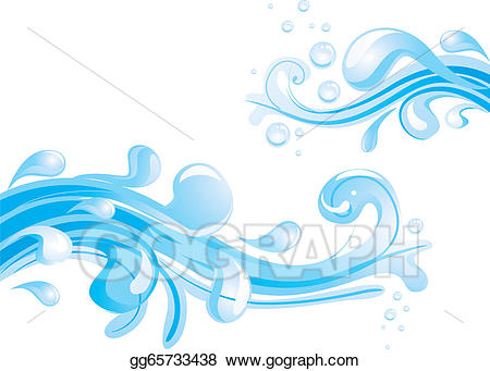 splash clipart water design