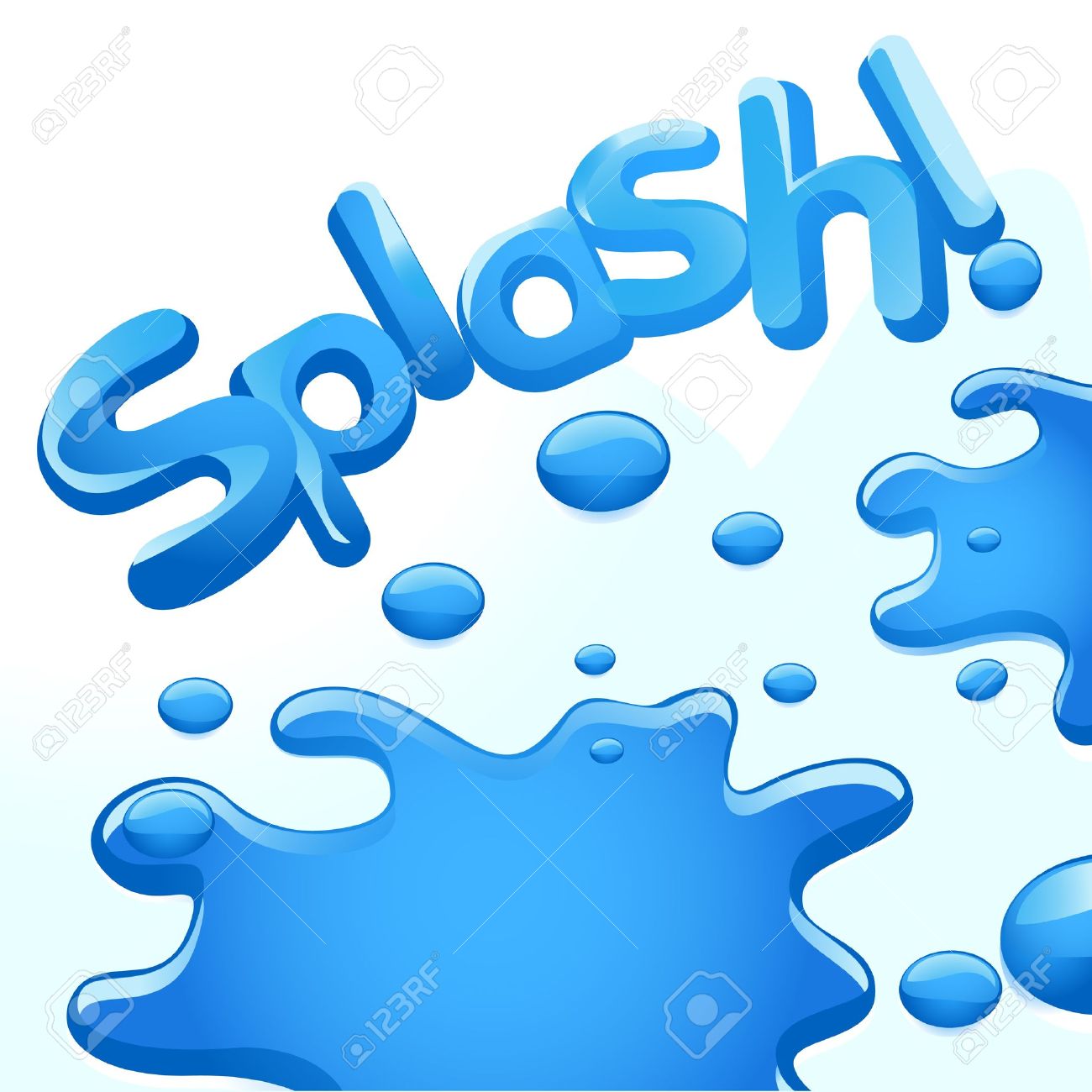 splash clipart water spill