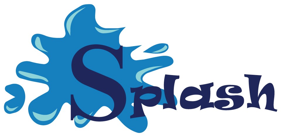 splash clipart word