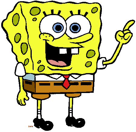 characters clipart spongebob