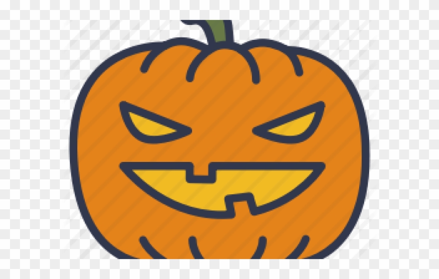 spooky clipart evil pumpkin