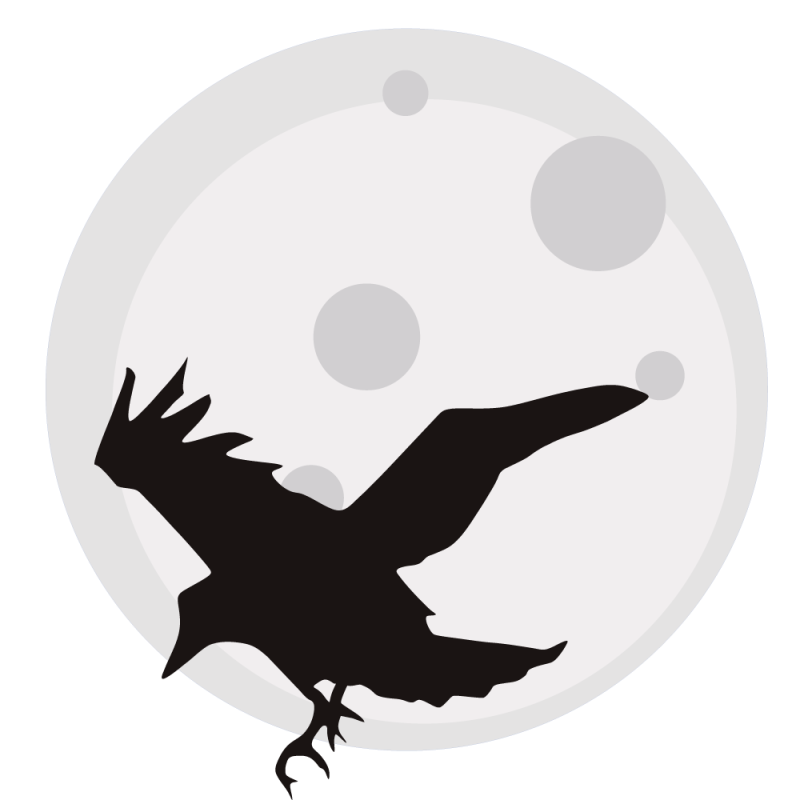 Spooky clipart full moon, Spooky full moon Transparent FREE for