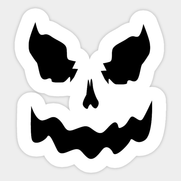 spooky clipart halloween face