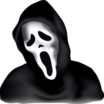 spooky clipart halloween mask