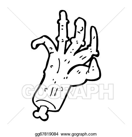 spooky clipart hand