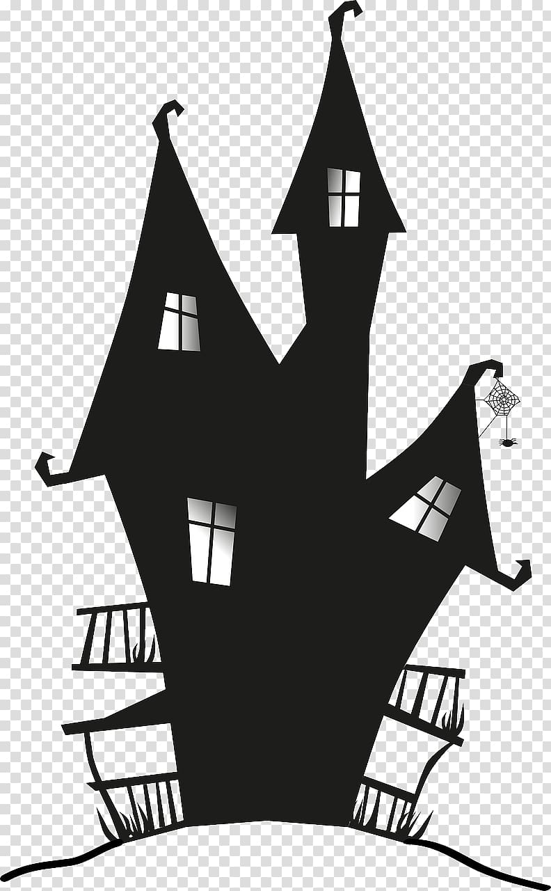spooky clipart hunted