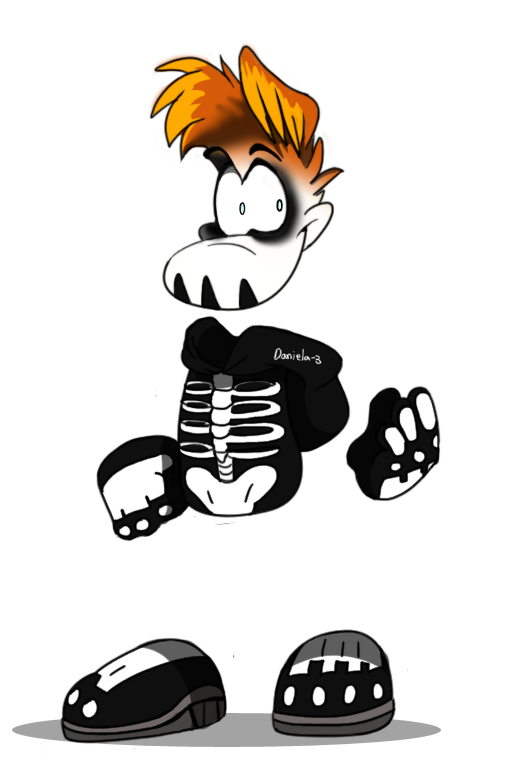 Spooky clipart scary character. Skeleton by bombstaticz on