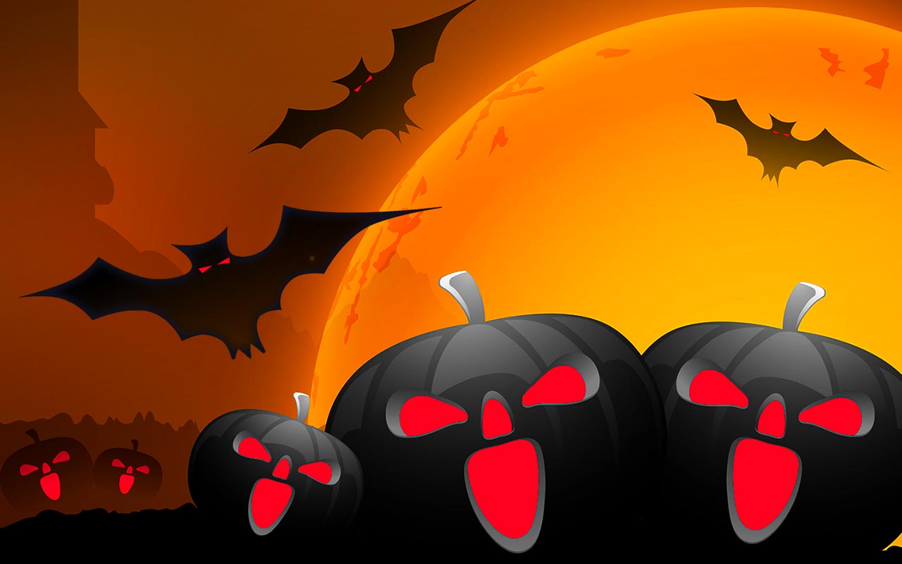 spooky clipart scary halloween background