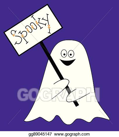 spooky clipart sign
