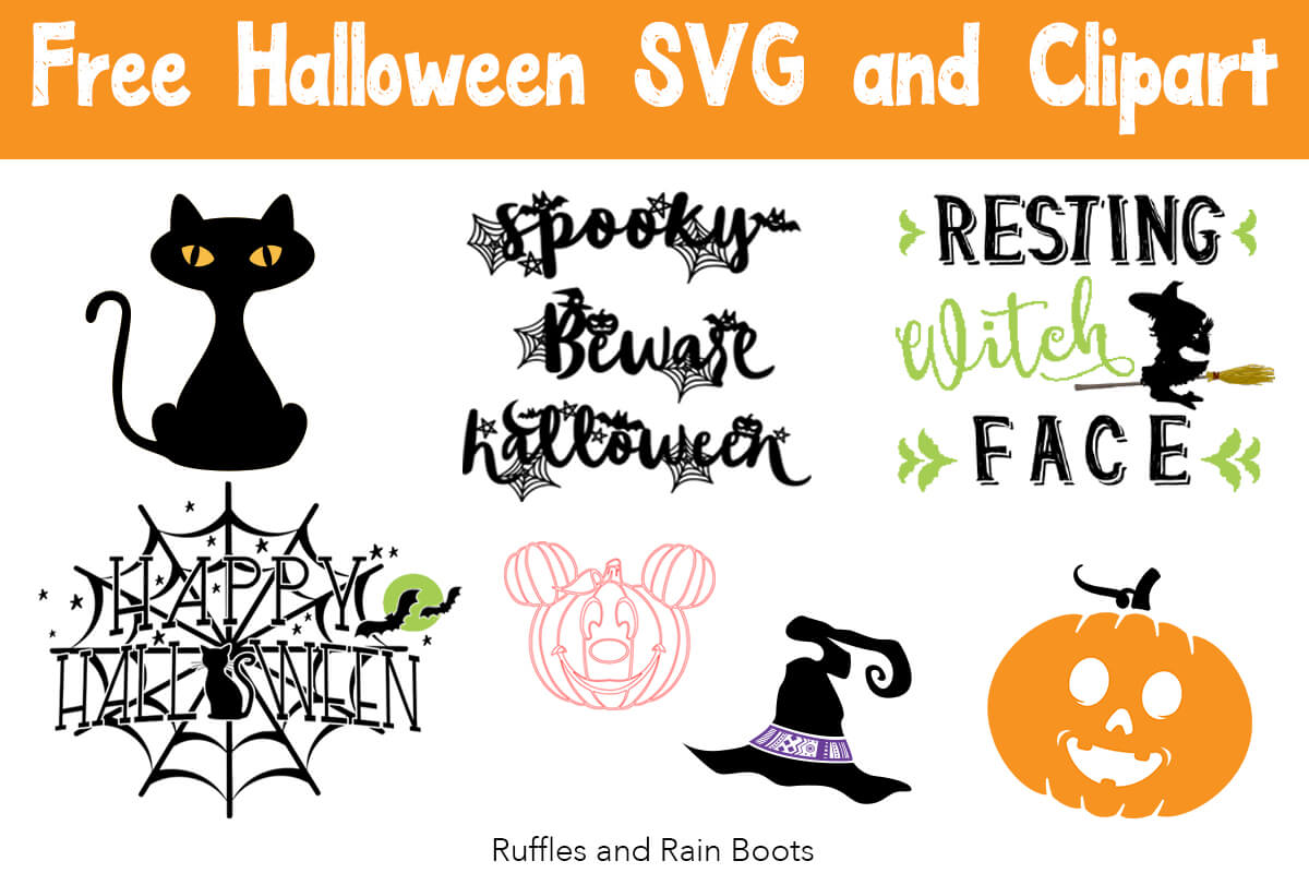spooky clipart svg