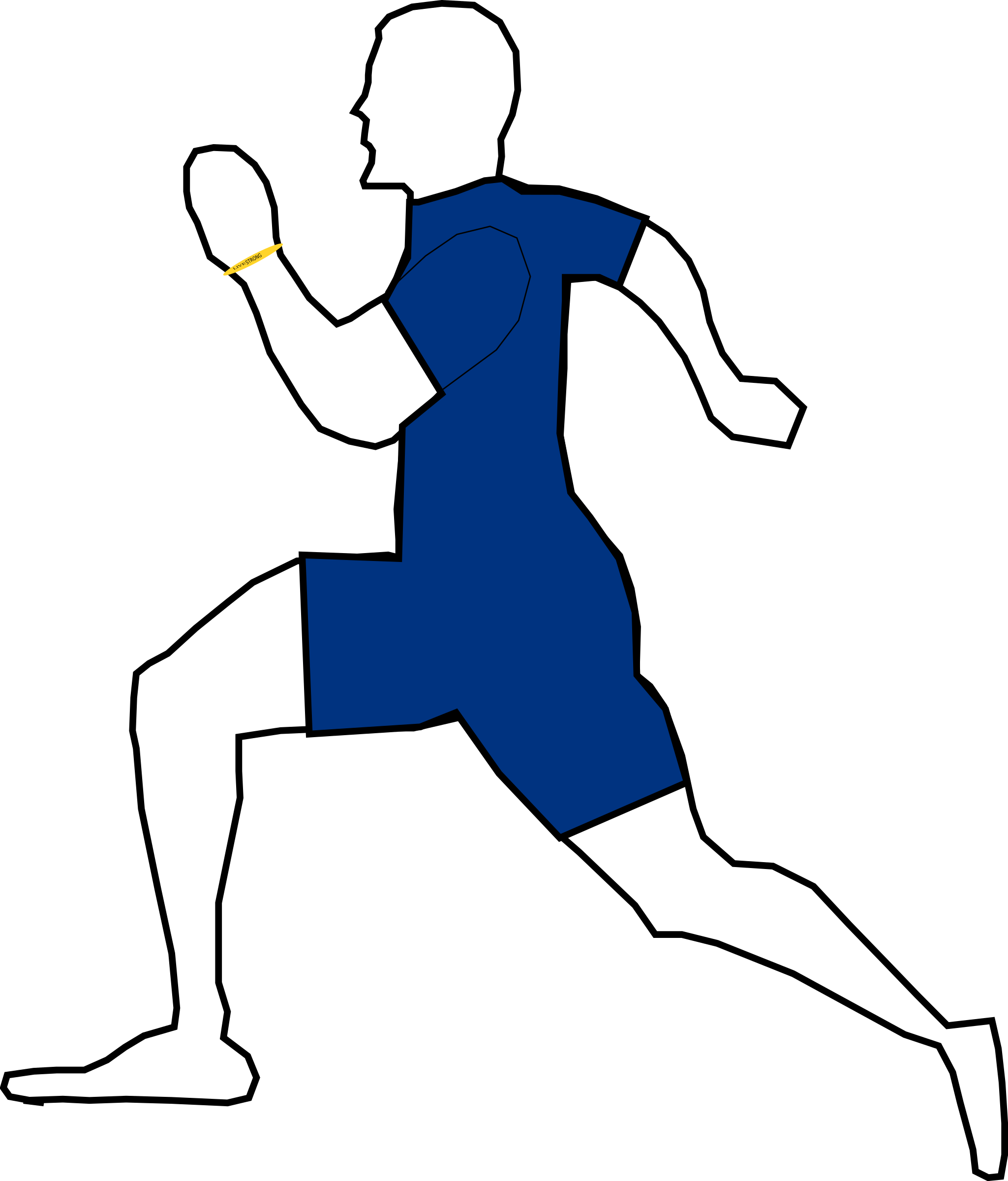 Sports clipart runner. Run big image png