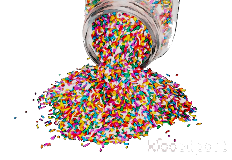 Party transparent clip art. Sprinkles clipart confetti
