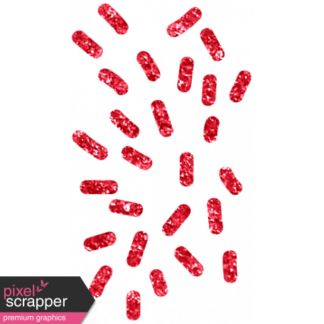 sprinkles clipart red
