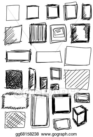 square clipart drawing