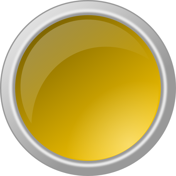 Yellow button clip art. Square clipart glossy