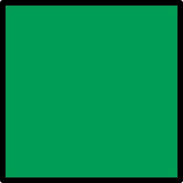 square clipart green square
