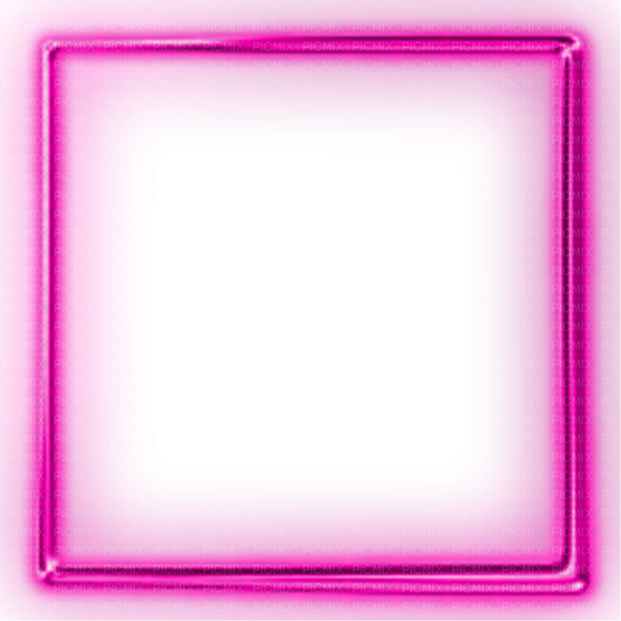 square clipart neon purple