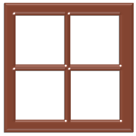 square clipart window frame