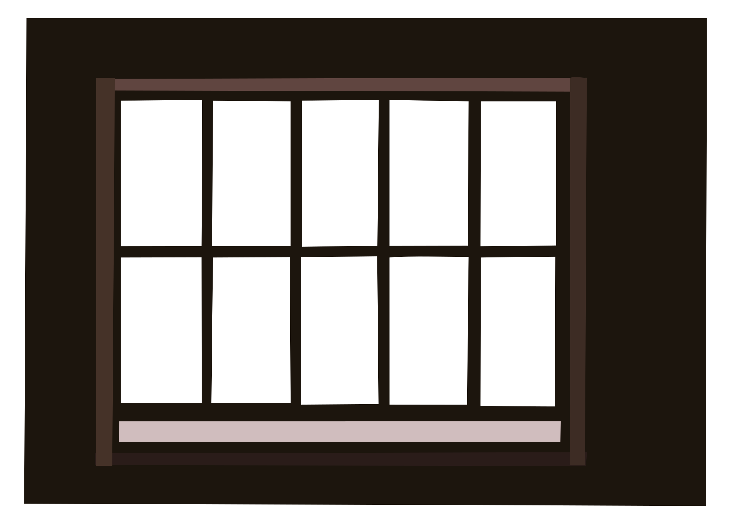square clipart window frame