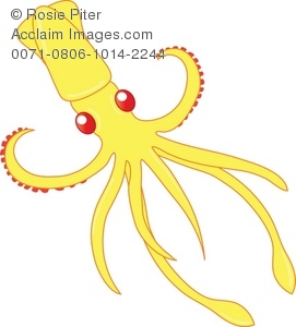 squid clipart