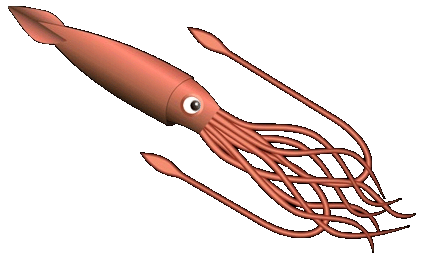 squid clipart deep sea creature