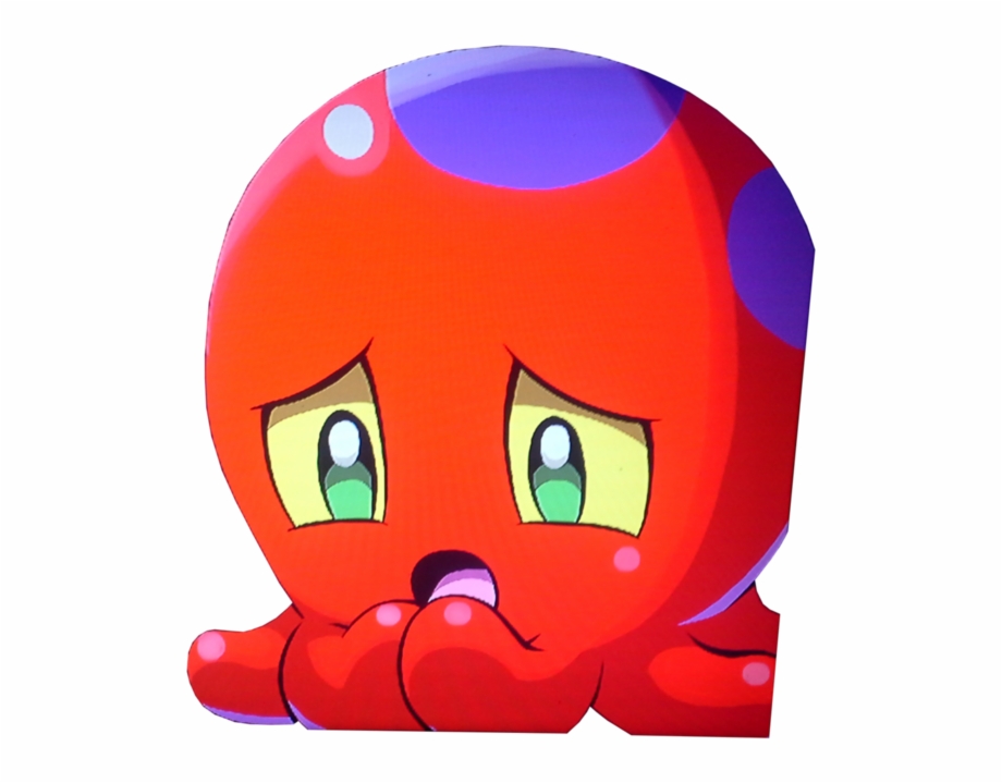 Squid clipart sad. Barron by bigmariofan free