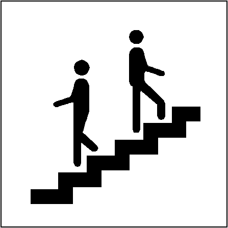 staircase clipart next step
