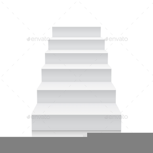 staircase clipart outline