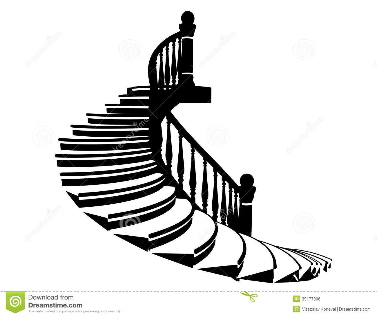 staircase clipart simple stair