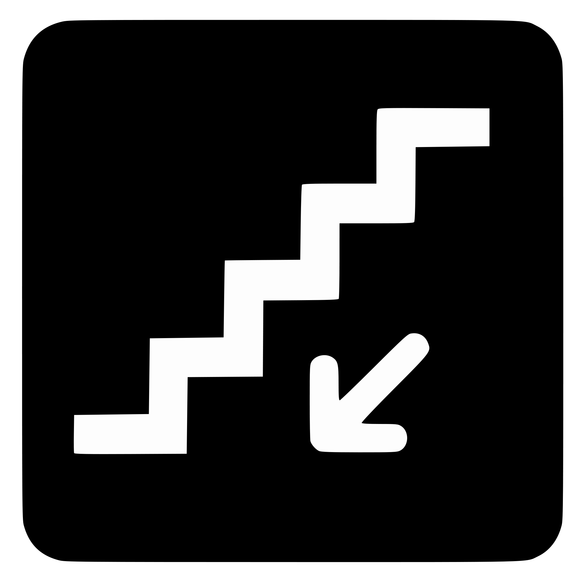 staircase clipart symbol