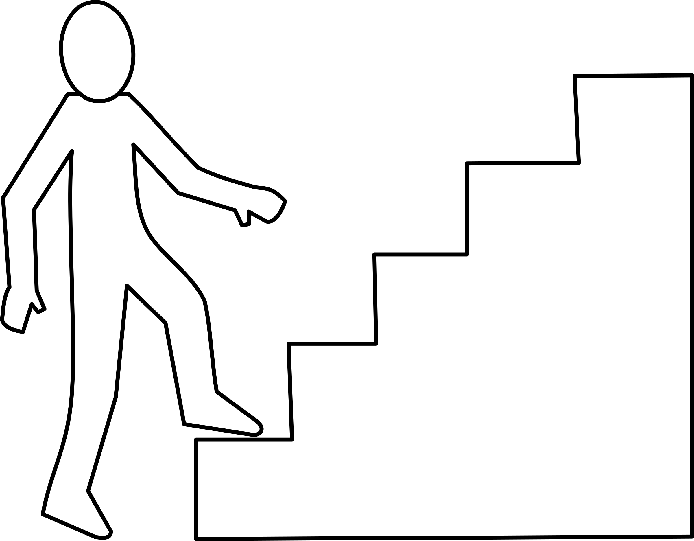 staircase clipart transparent