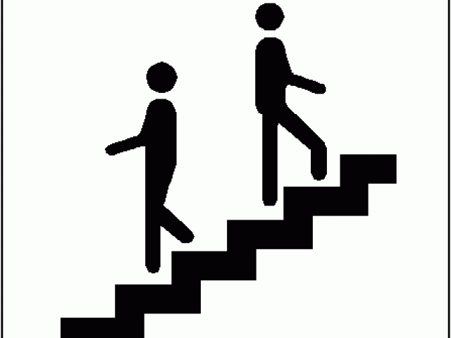 staircase clipart up and down