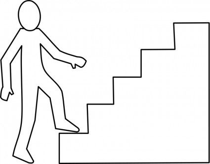 staircase clipart upstairs