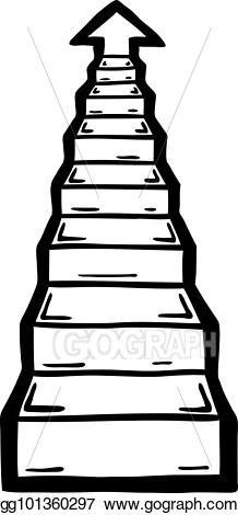 staircase clipart upwards