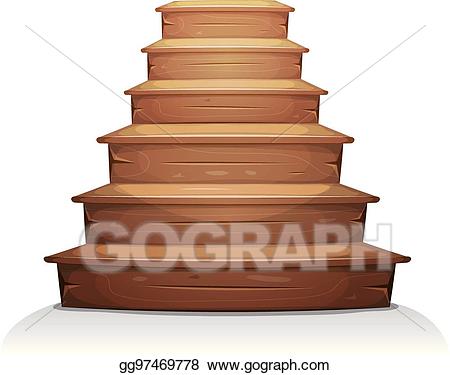 staircase clipart wood stair