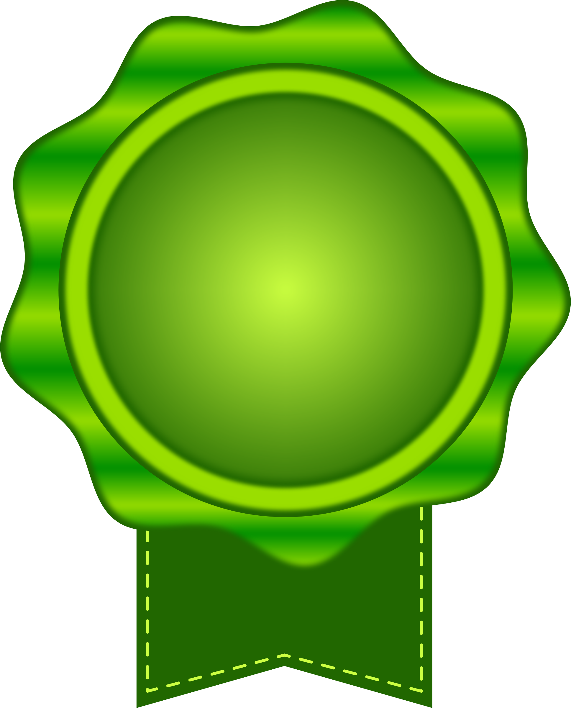 Seal simple big image. Stamp clipart award