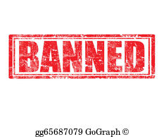stamp clipart banned