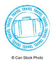 stamp clipart travel