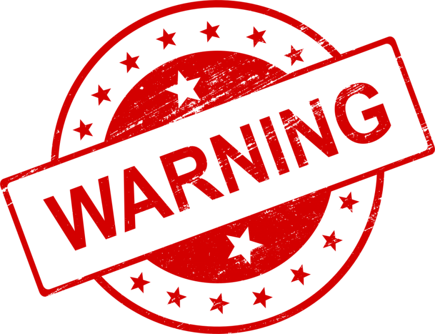 Stamp clipart warning. Png free images toppng