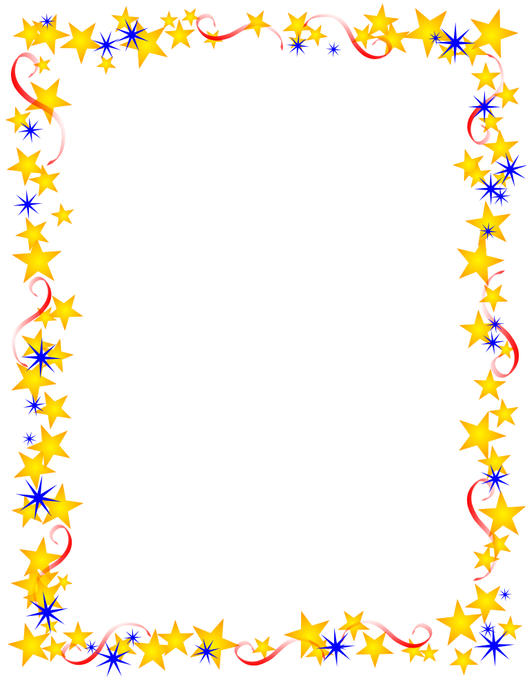clipart stars border