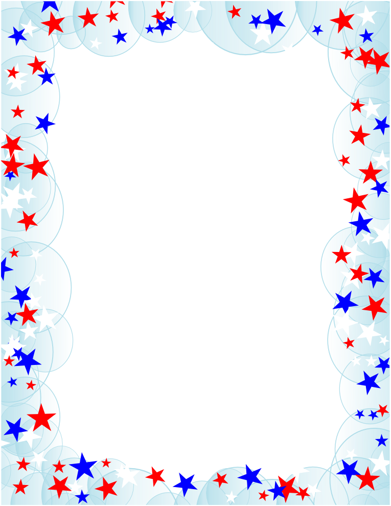 White free borders and. Star border png
