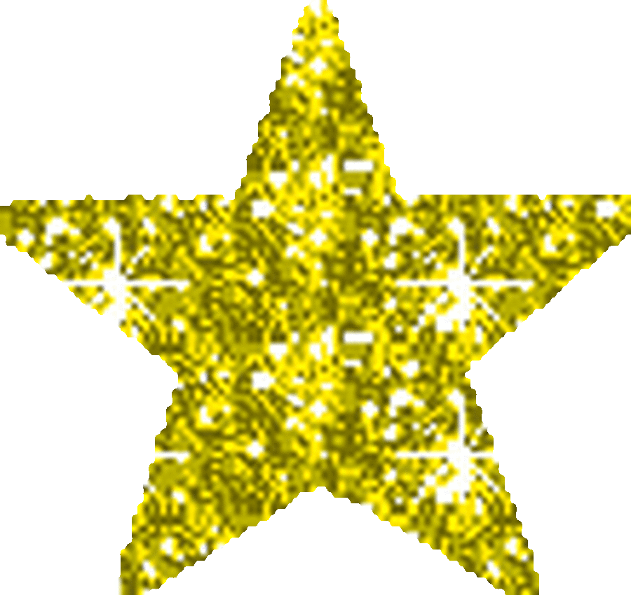 Sparkle clipart star symbol. Glitter gold clipartxtras